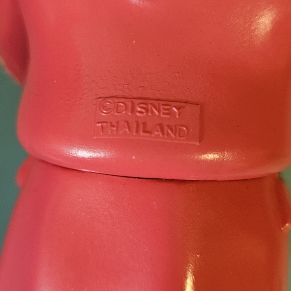 Disney Vintage 6" Grumpy Rubber Figure Snow White and the Seven Dwarfs - Picture 4 of 4